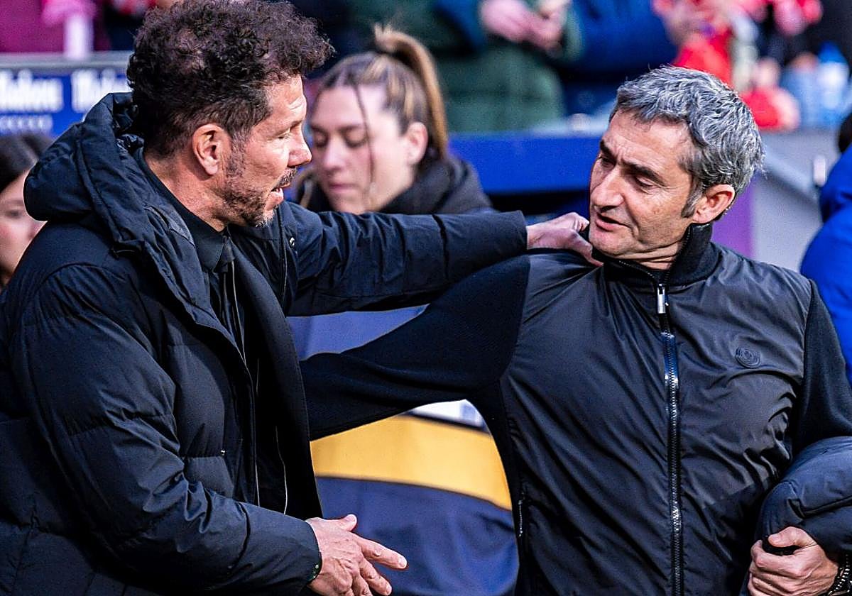 Simeone se deshace en elogios hacia... «el Bilbao»