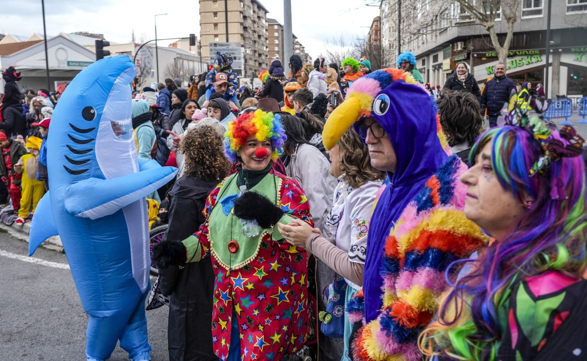 Las imágenes del desfile del Carnaval de Vitoria