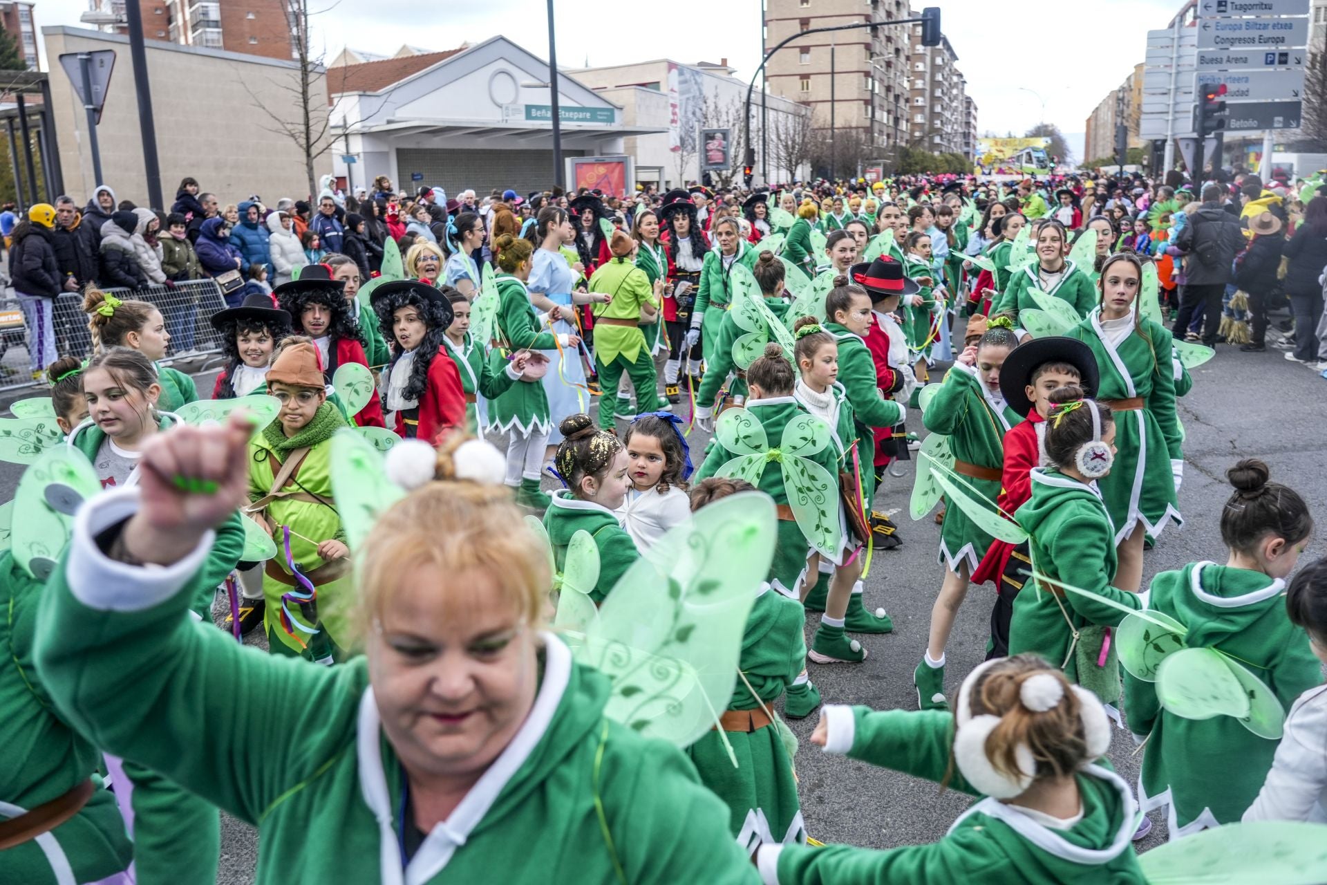 Las imágenes del desfile del Carnaval de Vitoria