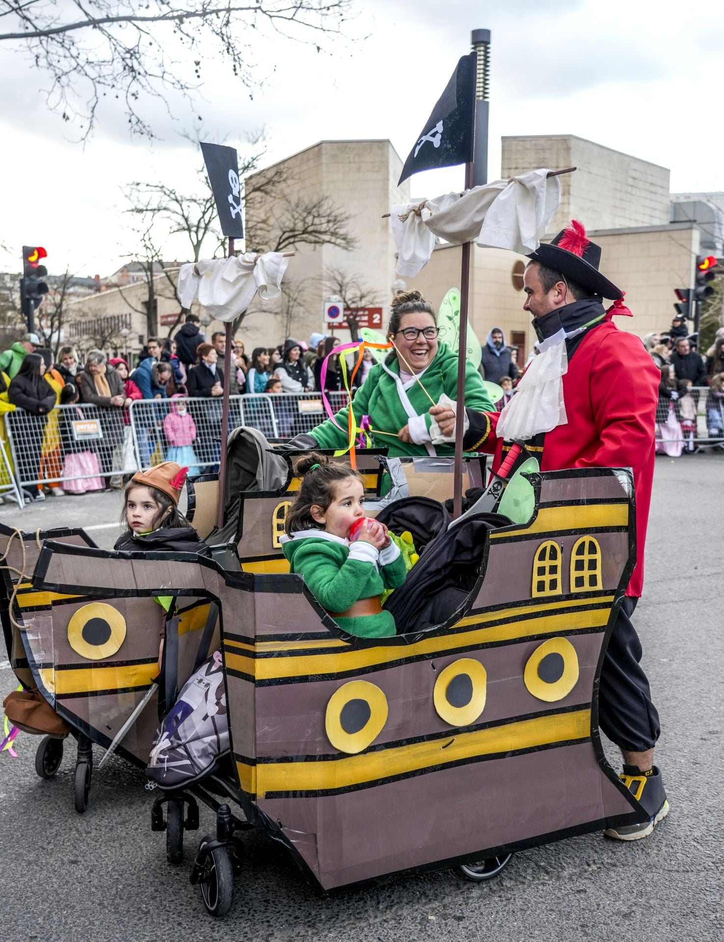 Las imágenes del desfile del Carnaval de Vitoria