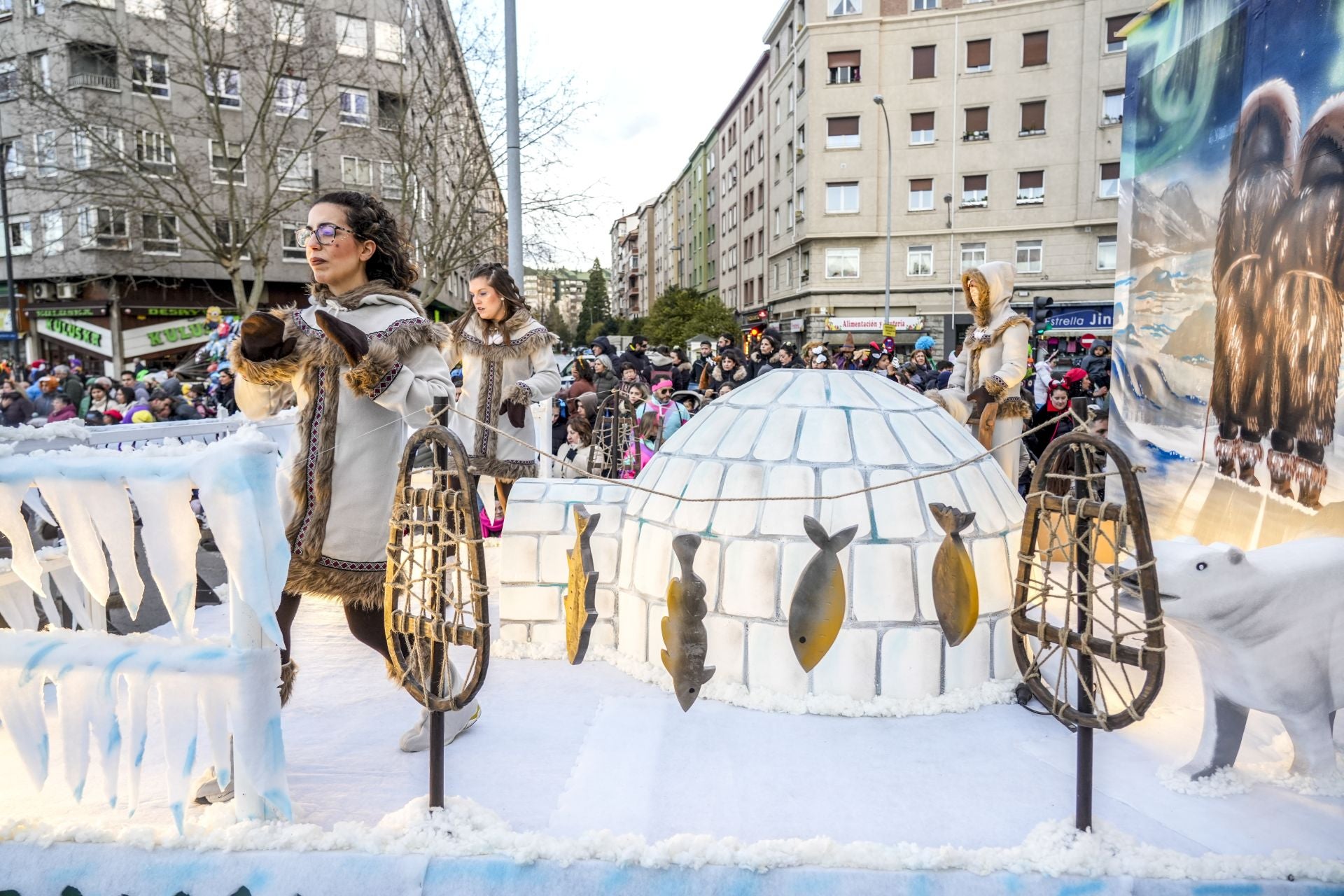 Las imágenes del desfile del Carnaval de Vitoria