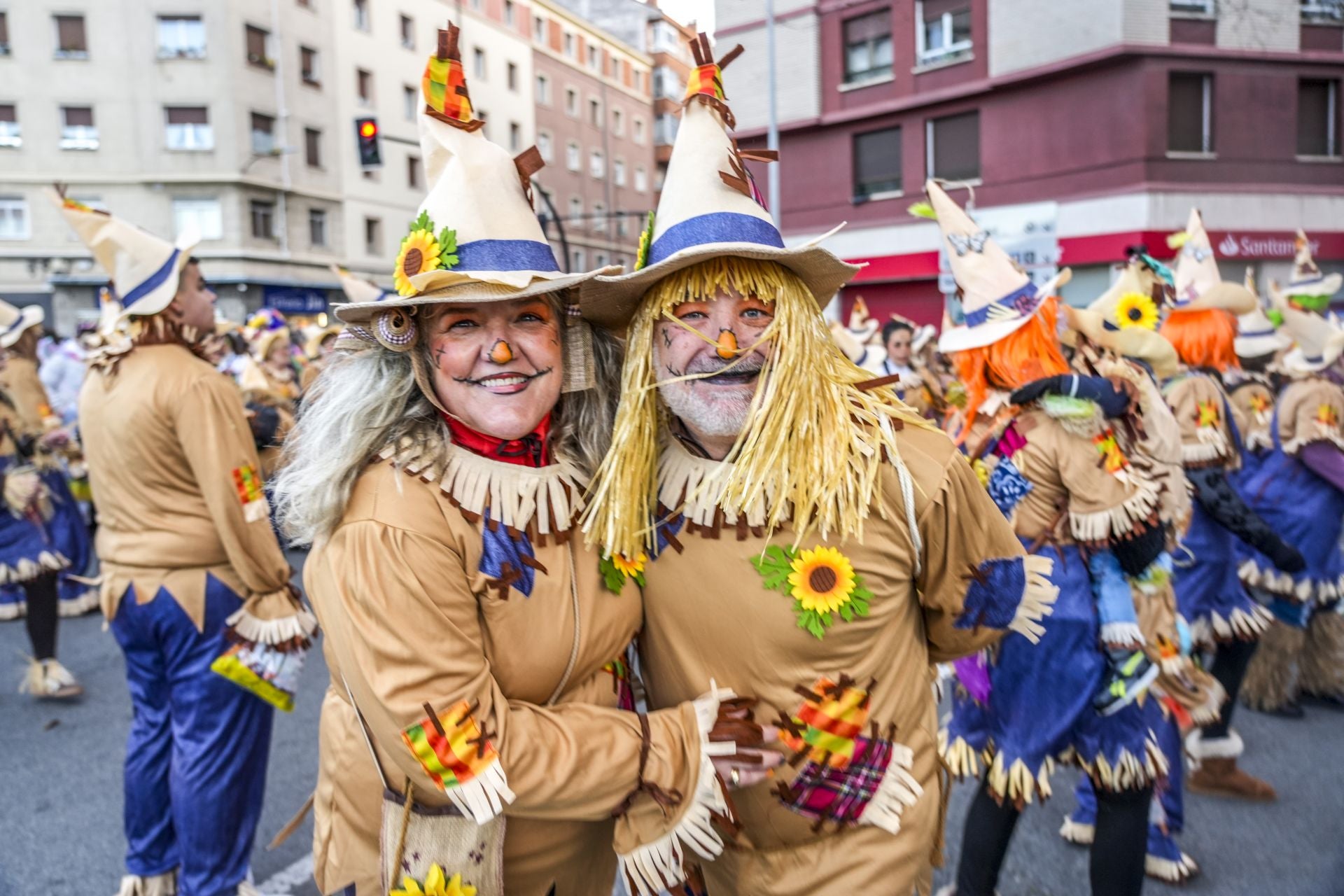 Las imágenes del desfile del Carnaval de Vitoria