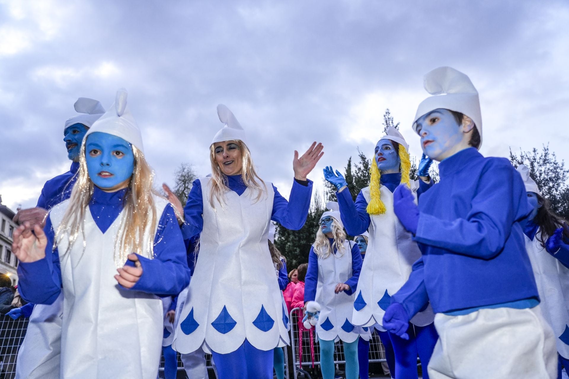 Las imágenes del desfile del Carnaval de Vitoria