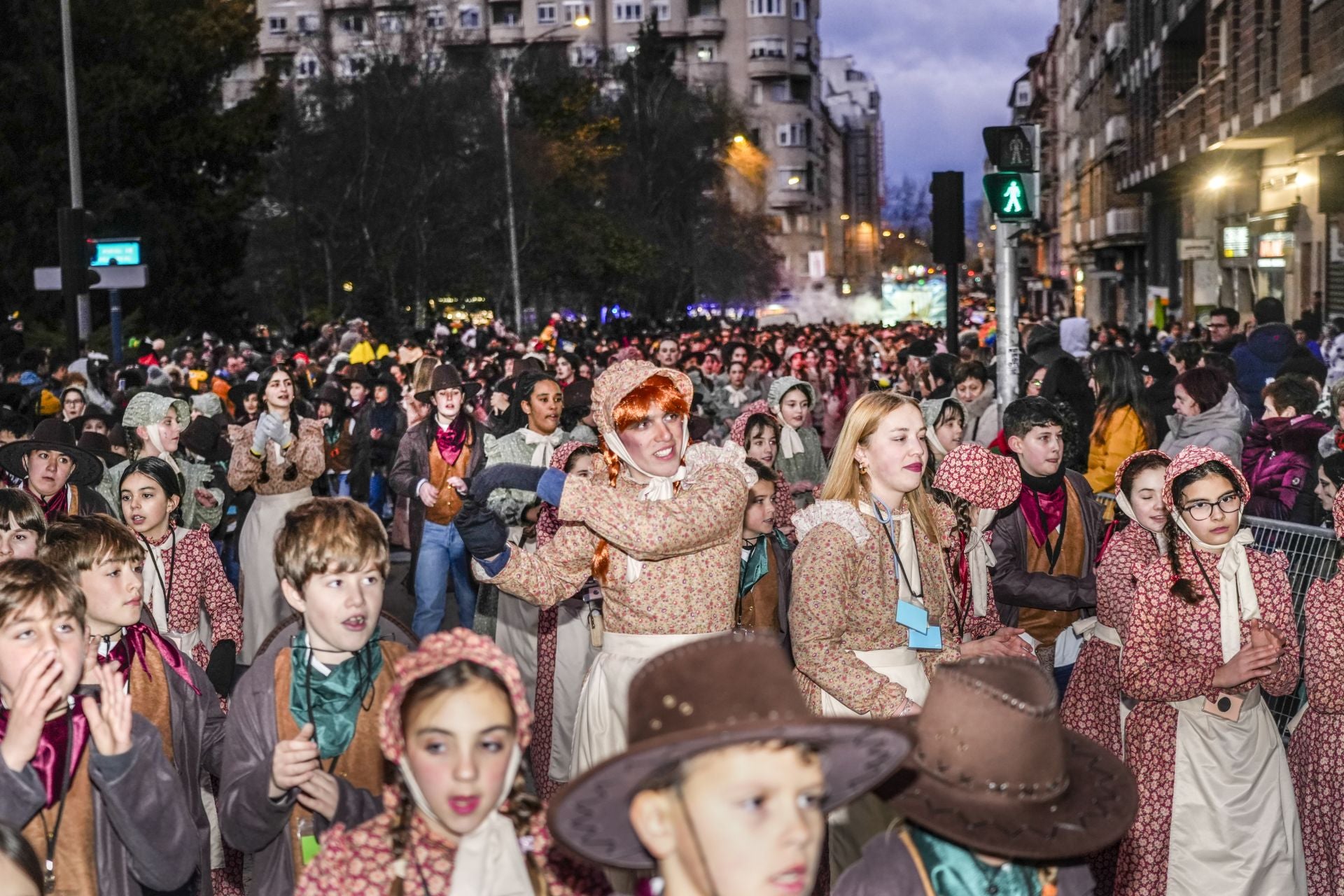 Las imágenes del desfile del Carnaval de Vitoria