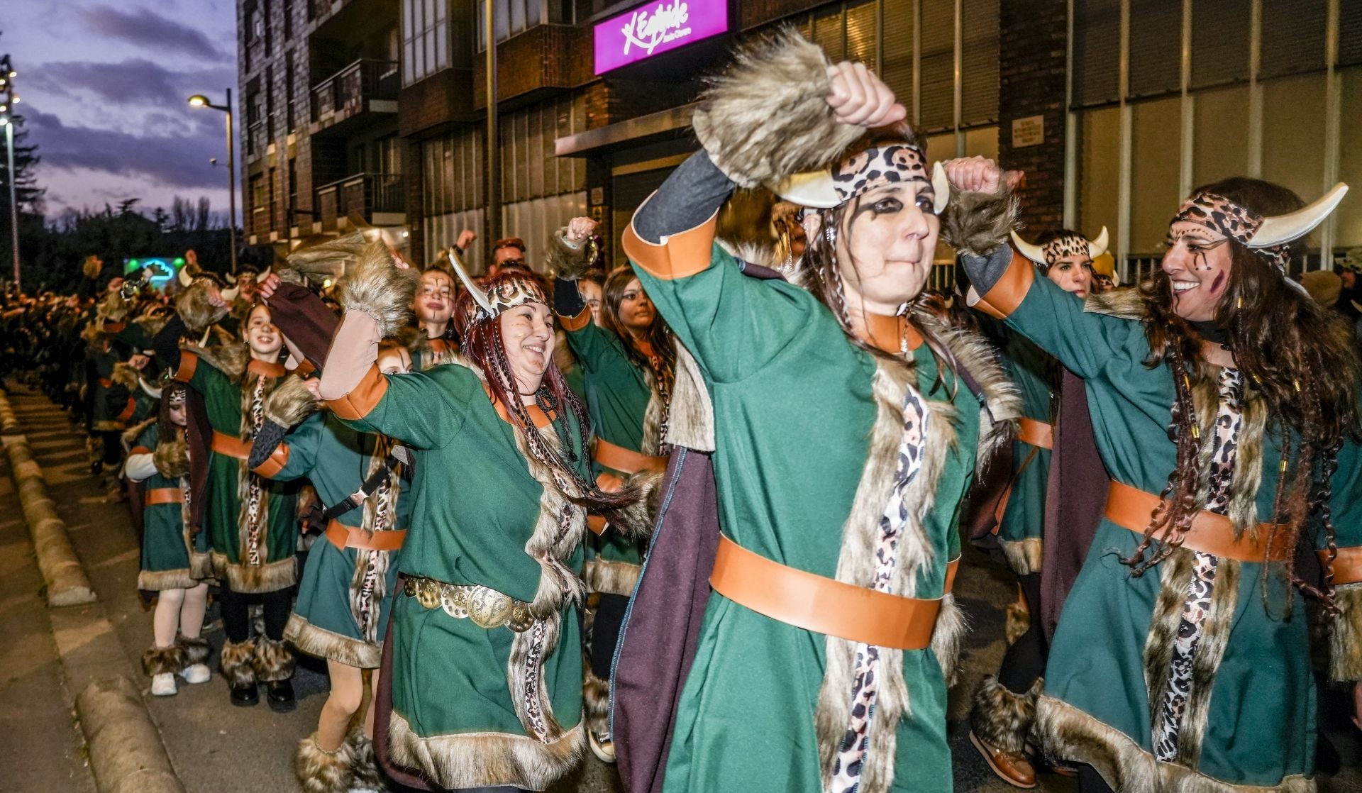 Las imágenes del desfile del Carnaval de Vitoria