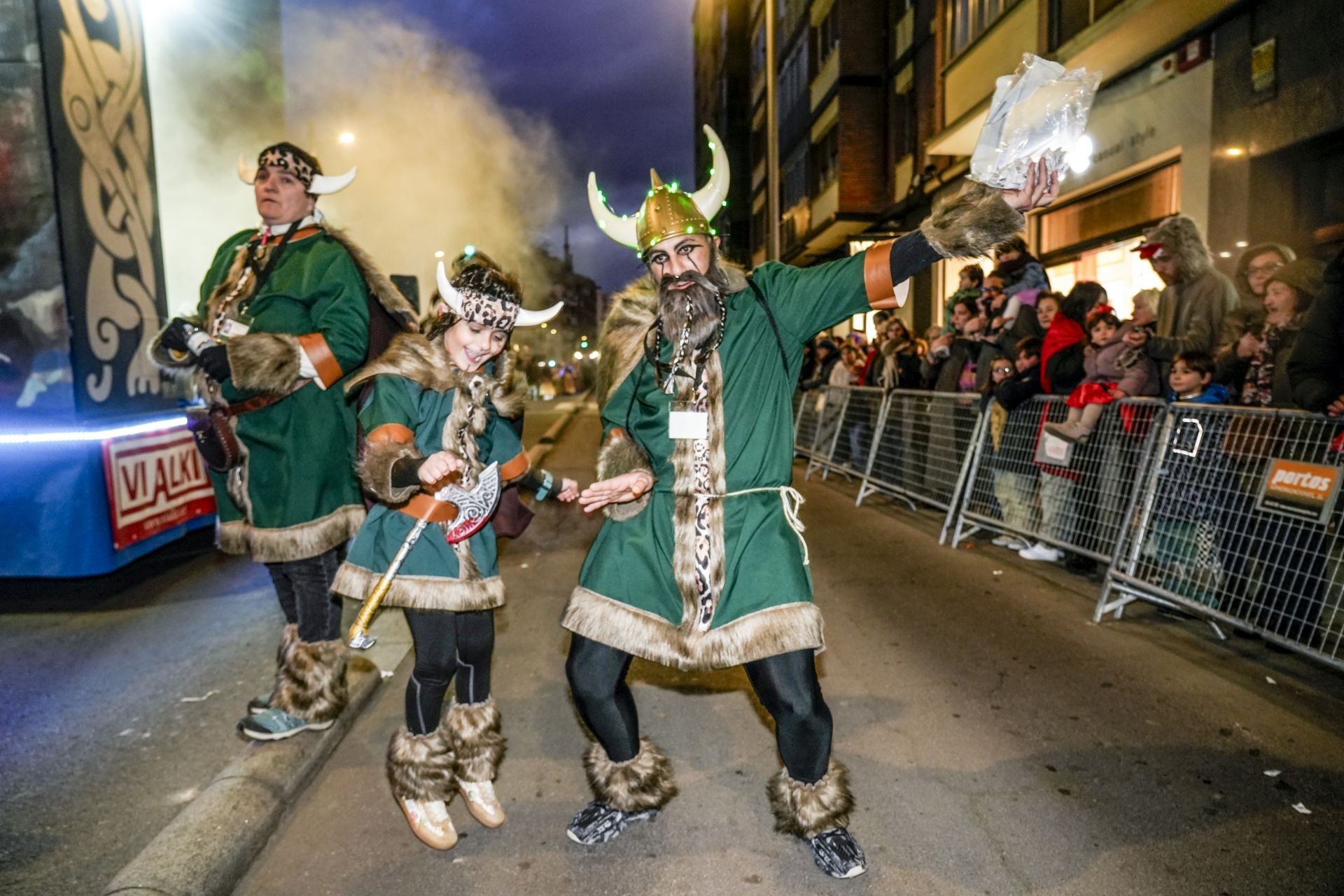 Las imágenes del desfile del Carnaval de Vitoria