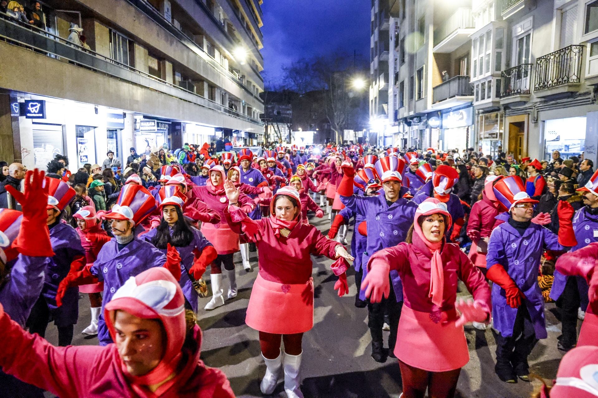 Las imágenes del desfile del Carnaval de Vitoria
