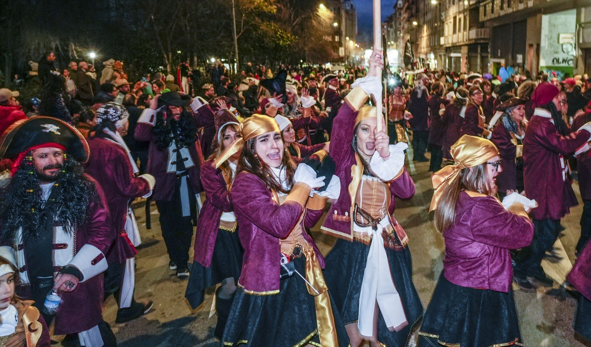 Las imágenes del desfile del Carnaval de Vitoria