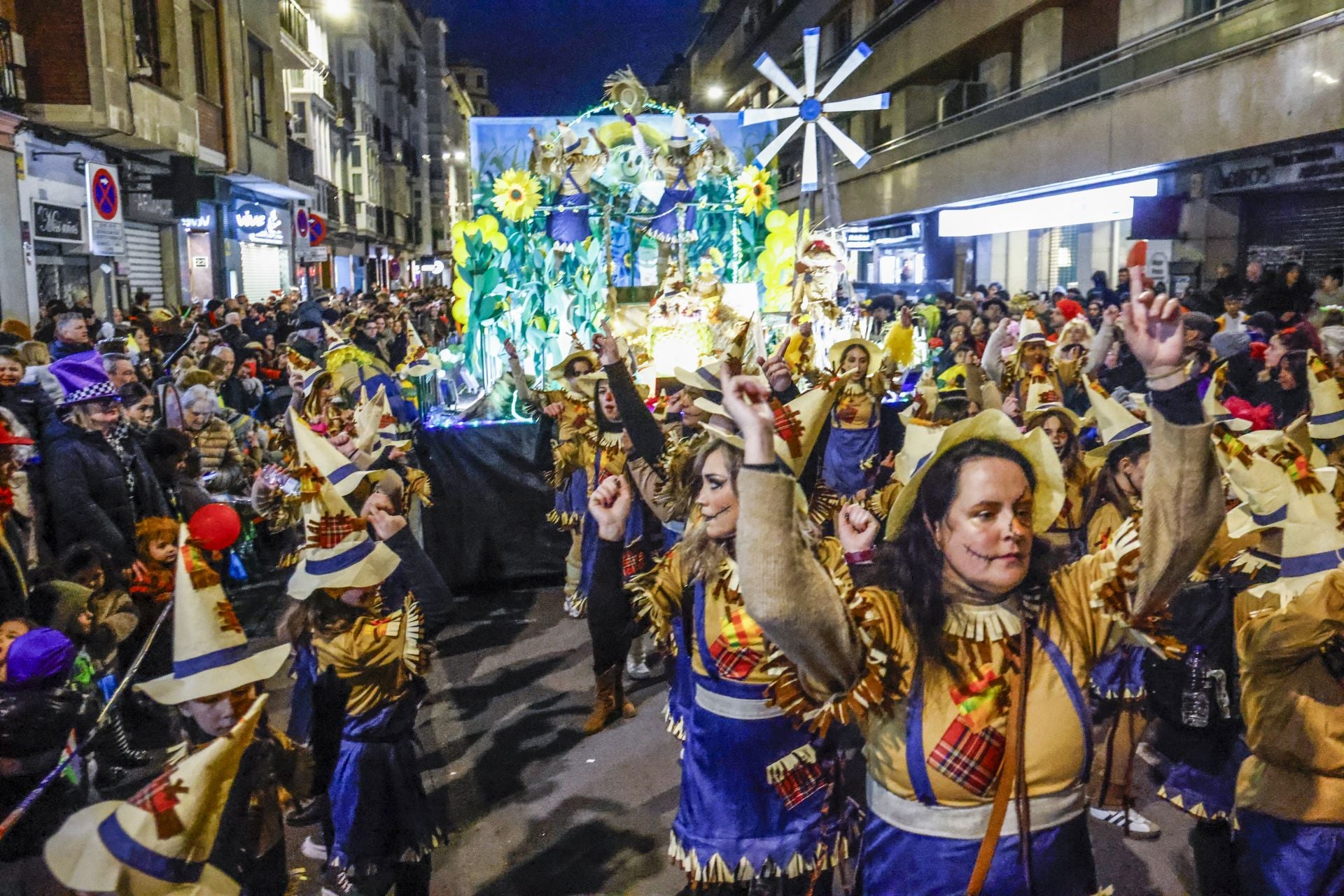 Las imágenes del desfile del Carnaval de Vitoria