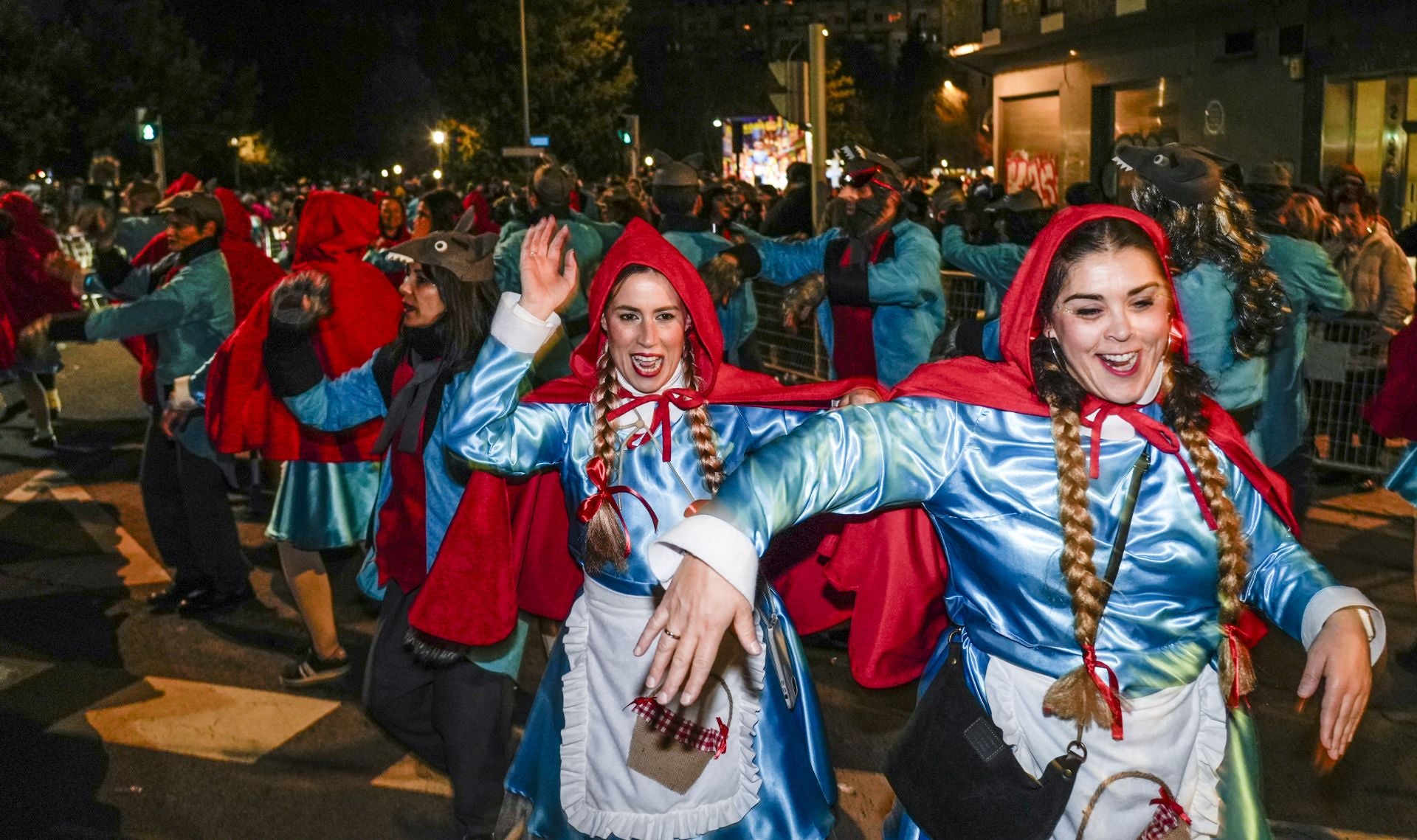 Las imágenes del desfile del Carnaval de Vitoria