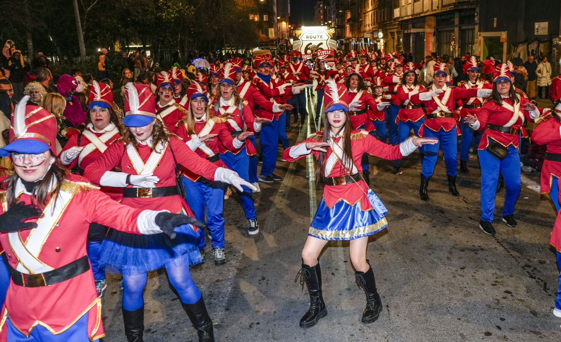 Las imágenes del desfile del Carnaval de Vitoria