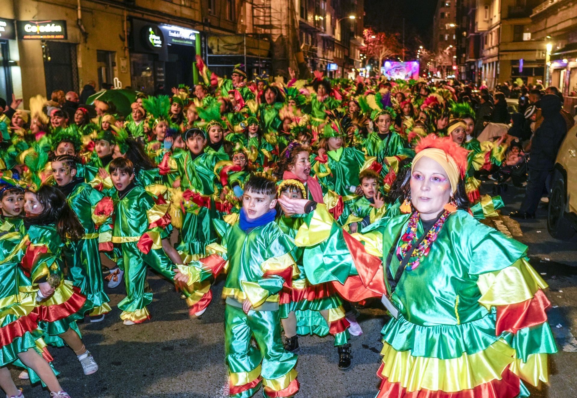 Las imágenes del desfile del Carnaval de Vitoria