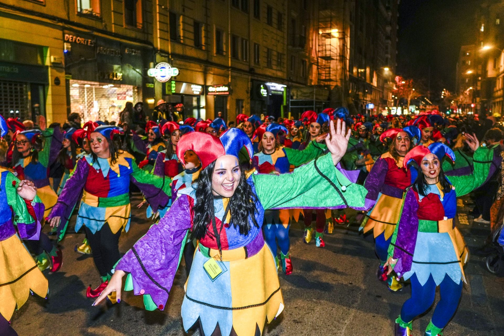 Las imágenes del desfile del Carnaval de Vitoria