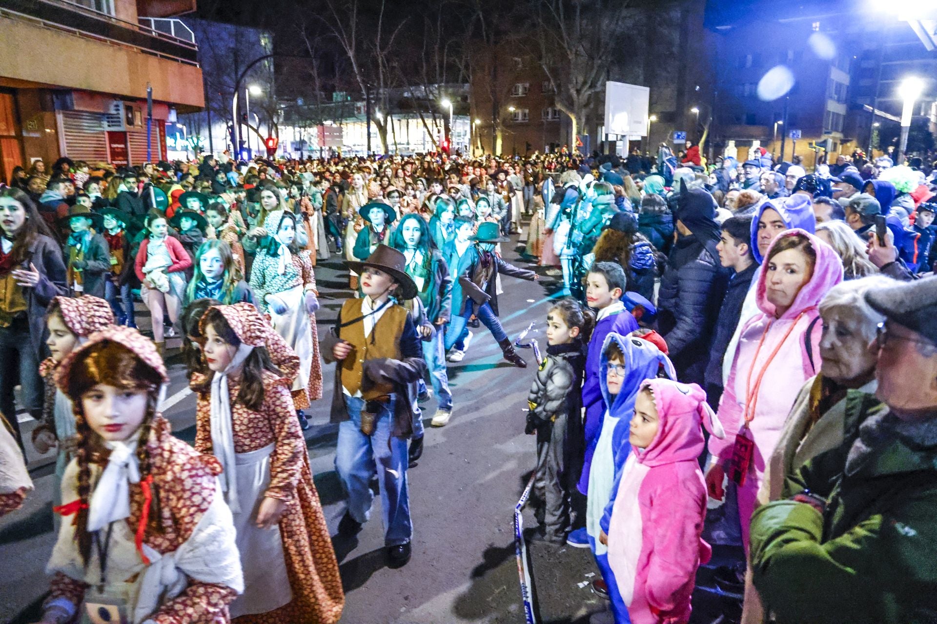 Las imágenes del desfile del Carnaval de Vitoria