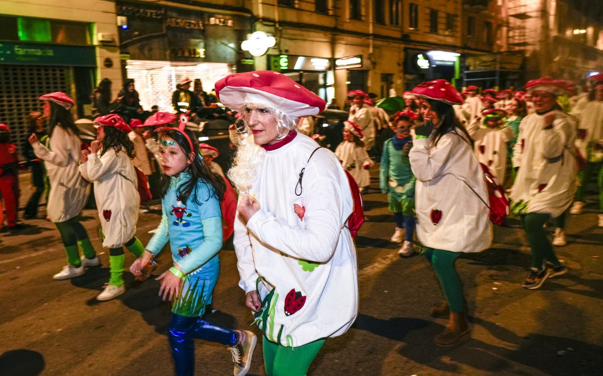 Las imágenes del desfile del Carnaval de Vitoria