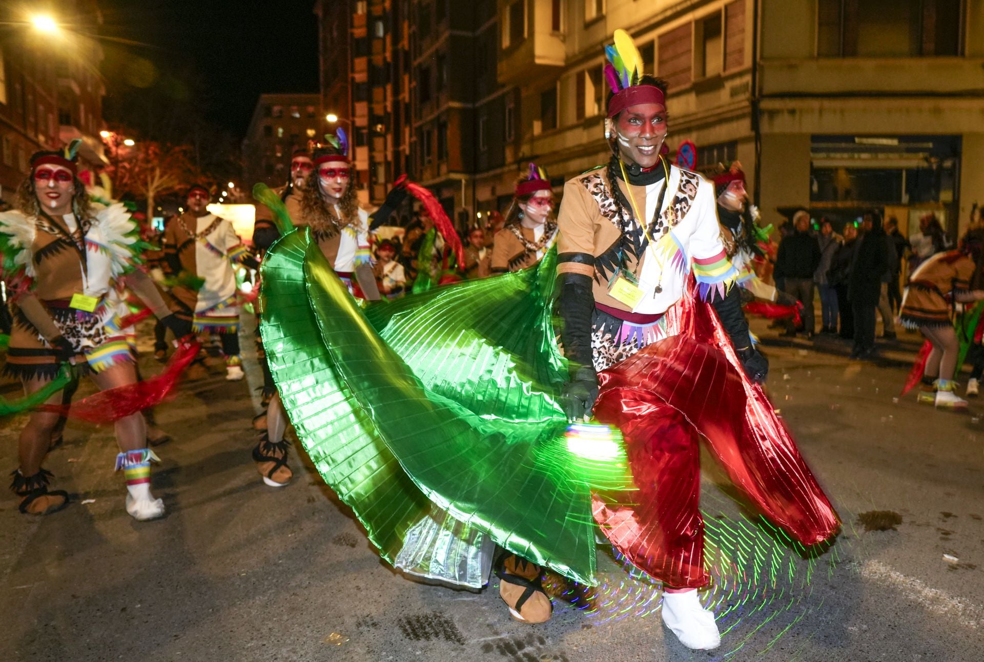 Las imágenes del desfile del Carnaval de Vitoria