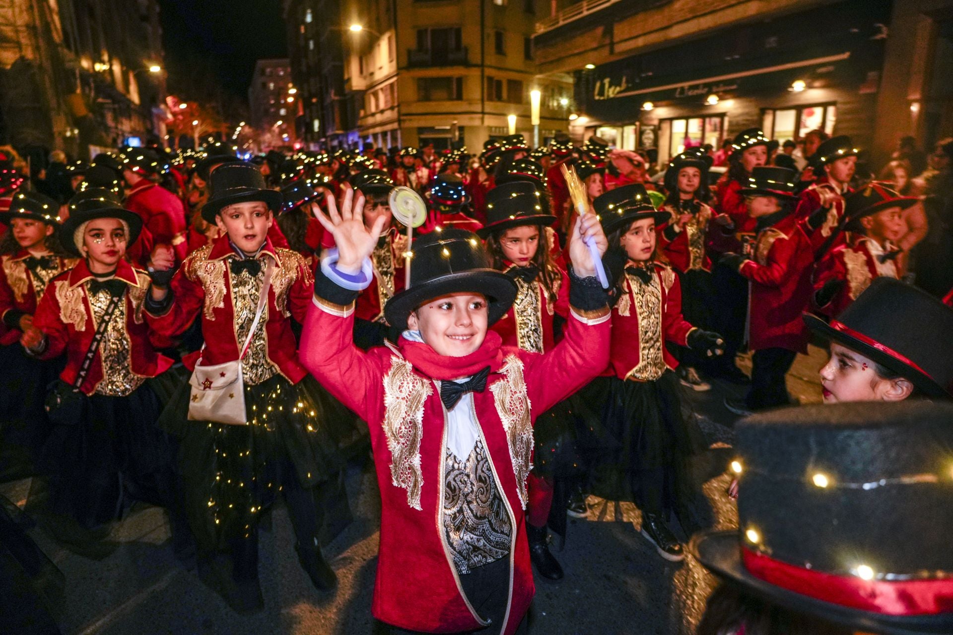 Las imágenes del desfile del Carnaval de Vitoria