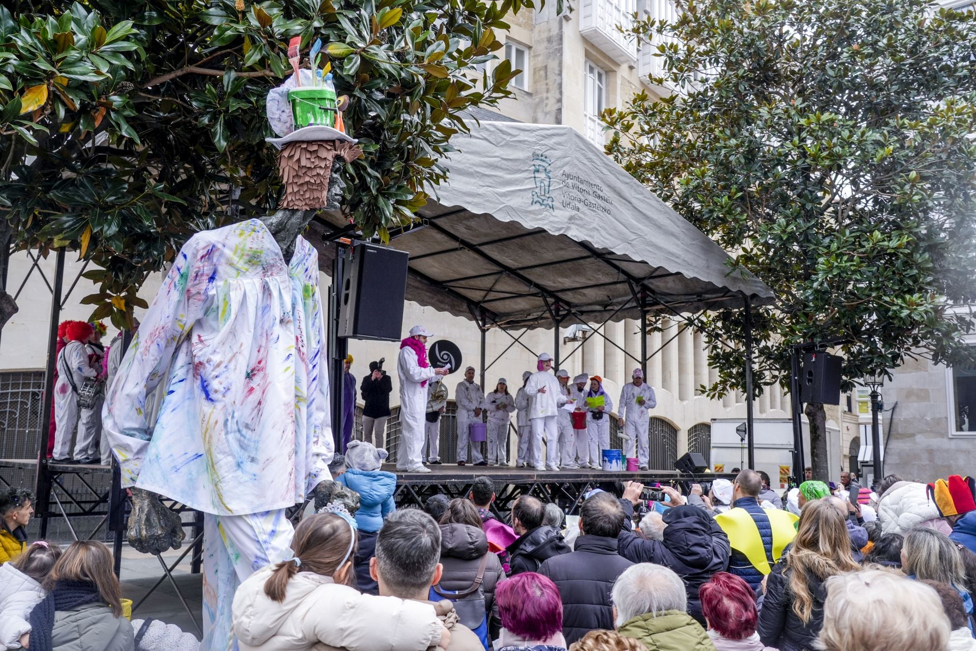 Los pintores de Vitoria abren el Carnaval