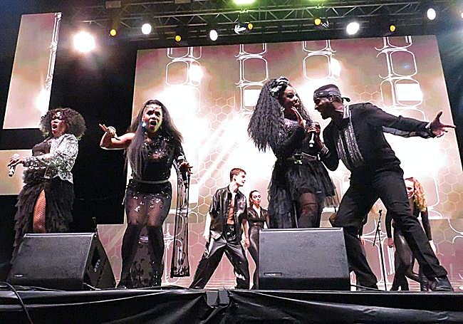 Boney M., con Mr. Dazz.