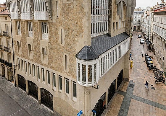 El edificio Arca, que será la nueva sede de Zuzenean