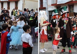 Los más jóvenes disfrutaron de la discoteca infantil. Fueron pocos los adultos que se animaron a disfrazarse en familia.