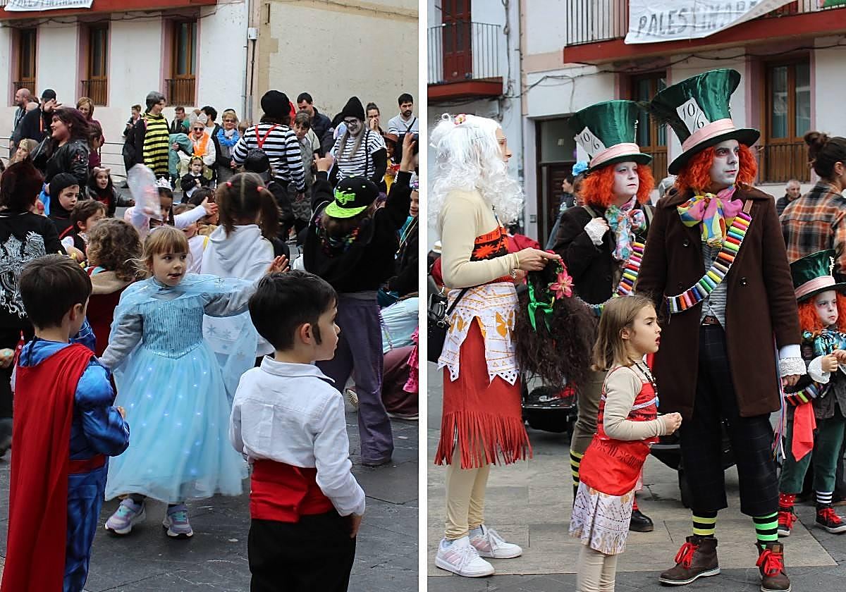 Los más jóvenes disfrutaron de la discoteca infantil. Fueron pocos los adultos que se animaron a disfrazarse en familia.