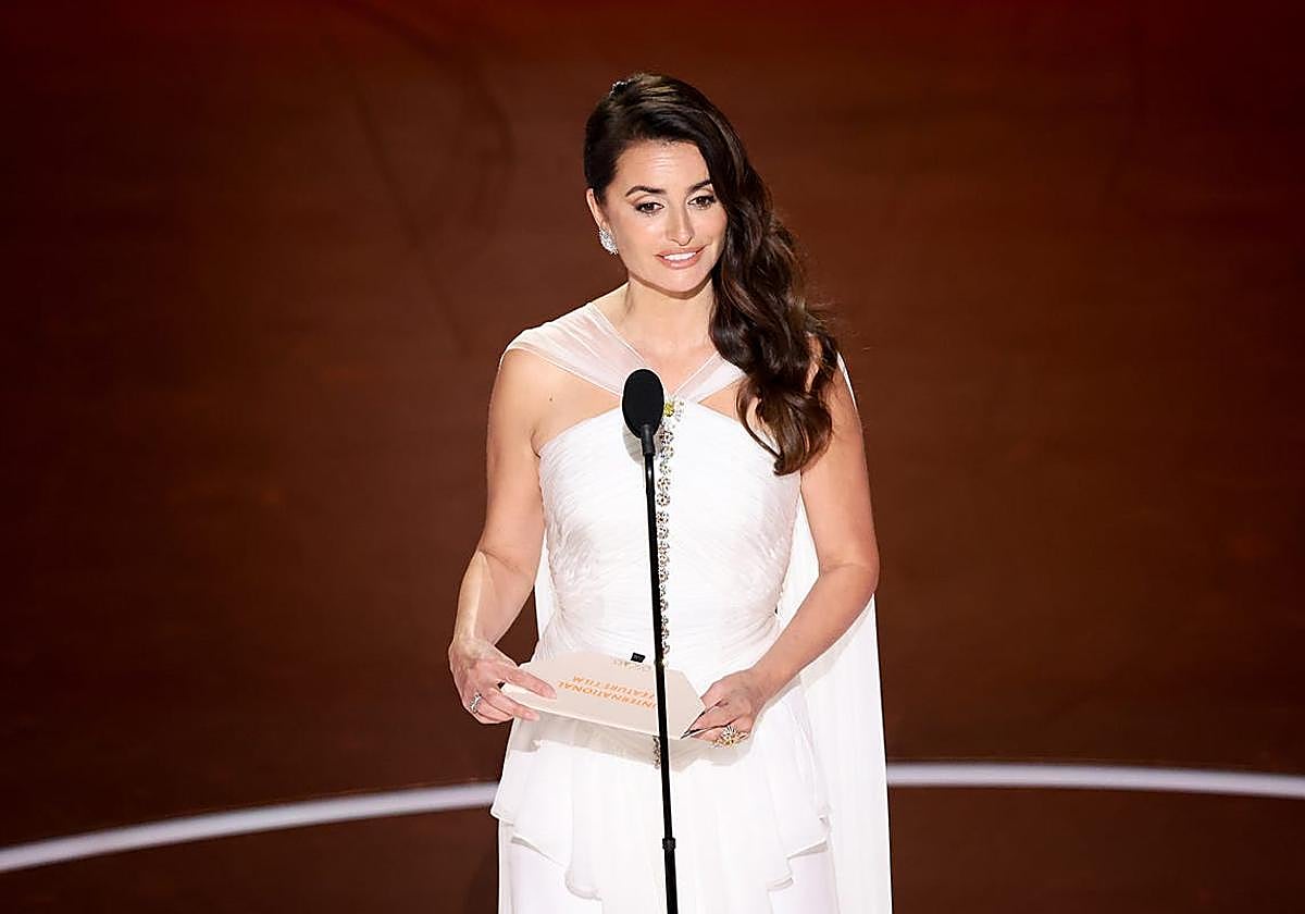 Penélope Cruz en la gala de los Oscar.
