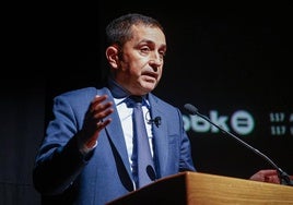 Xabier Sagredo, presidente de la Fundación Bancaria BBK.