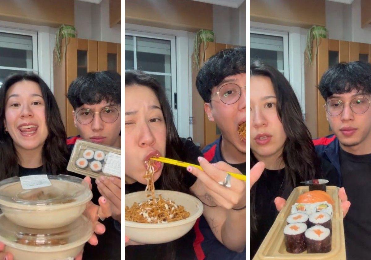 Una influencer japonesa pone a prueba el sushi de Mercadona: «En cuanto a sabor...»