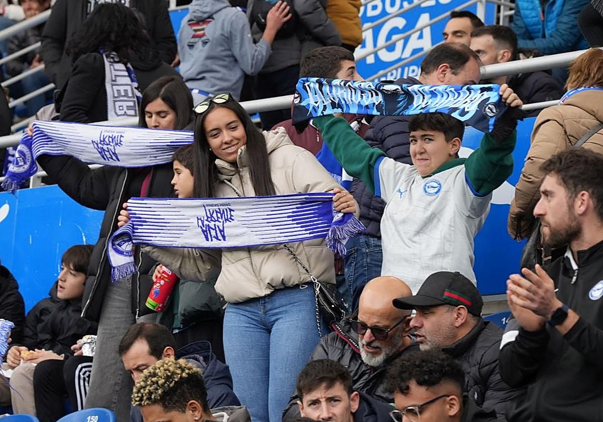 Aficionadas del Deportivo Alavés.