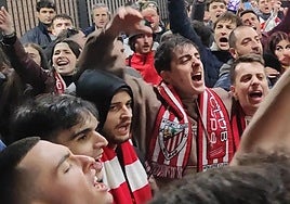 La afición apela al factor San Mamés para la remontada: «Va a ser una caldera»