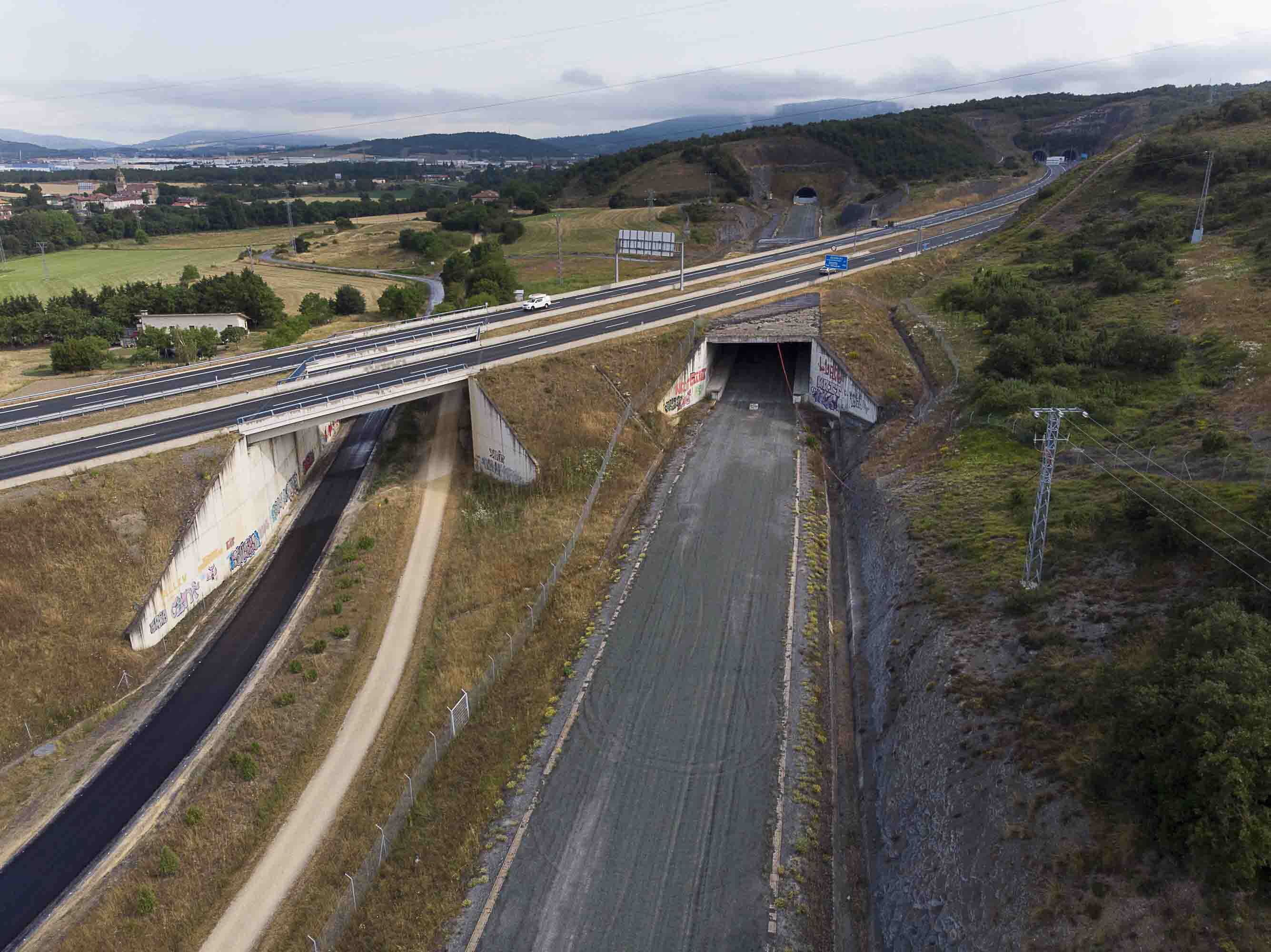 Licitan el diseño del nudo de Arkaute, el último tramo del TAV aún sin obras