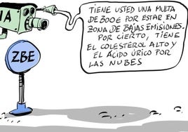 La viñeta de Cerrajería sobre las multas con inteligencia artificial en Vitoria