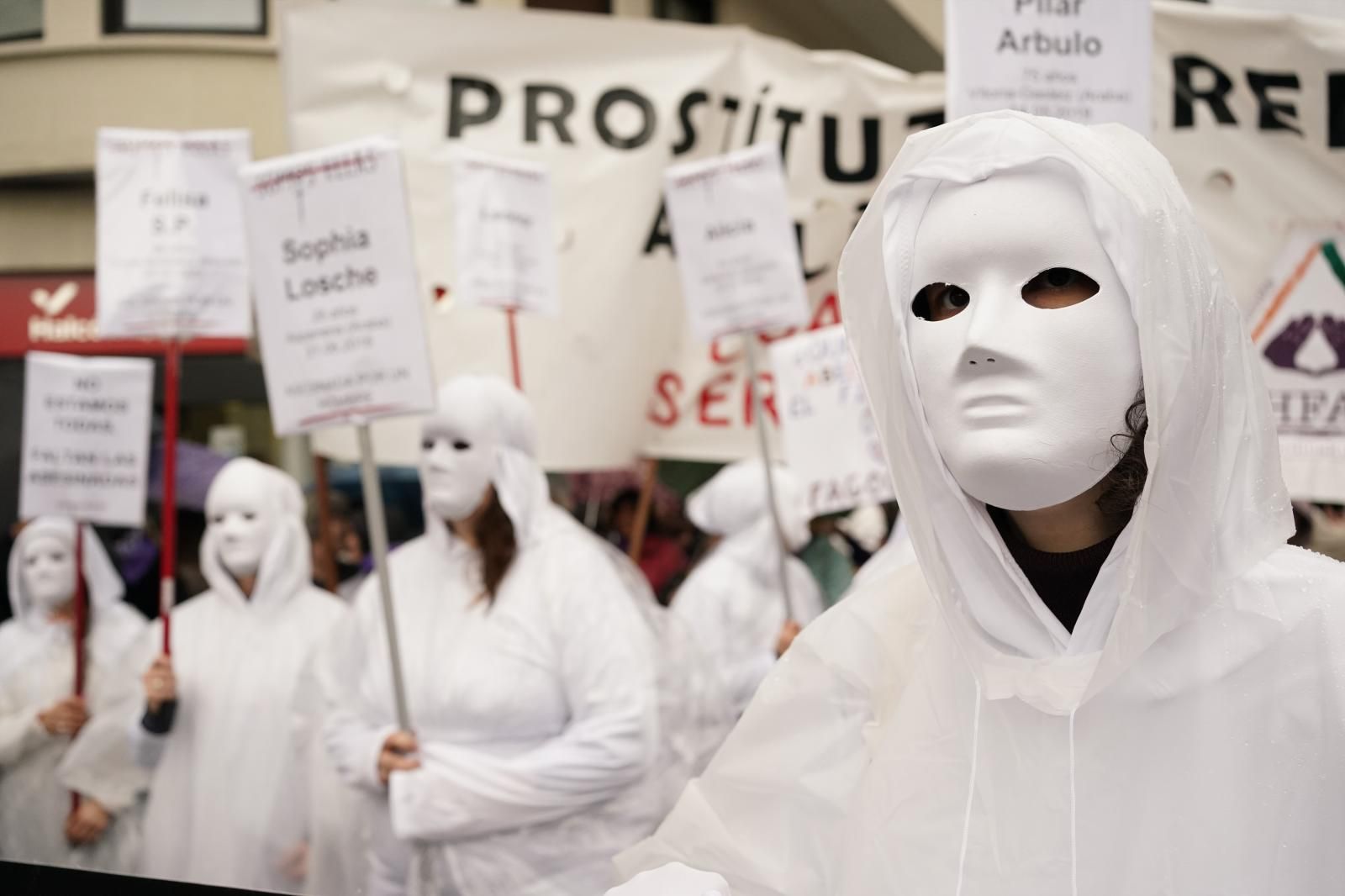 La manifestación del 8M en imágenes