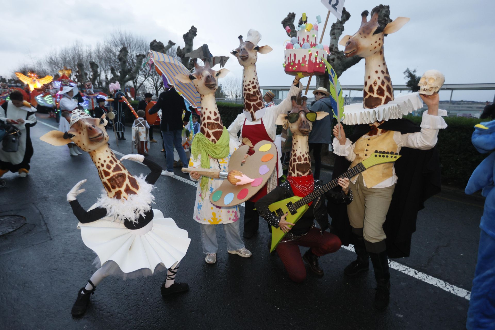 Santurtzi pone color al Carnaval