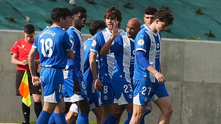 El Alavés B se gusta y sale del descenso con goleada