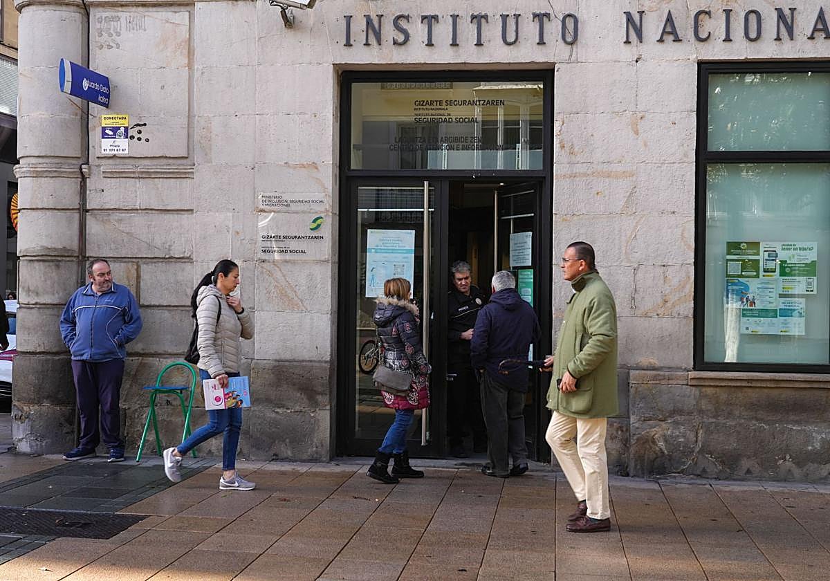 Instalaciones del Instituto Nacional de la Seguridad Social.
