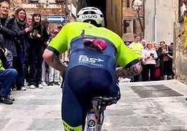 Andrea Pusateri, el héroe de la Strade Bianche