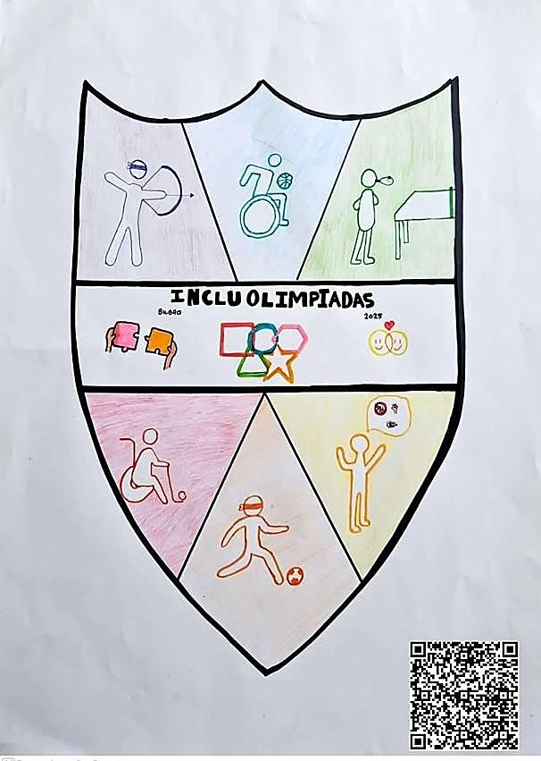 Imagen secundaria 1 - Los tres escudos ganadores del certamen en sus respectivas categorías. 