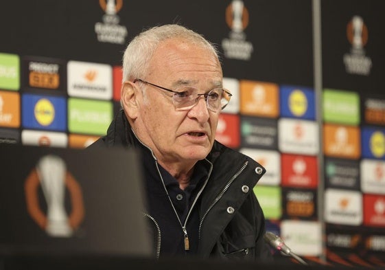 «El estadio es una maravilla, el ambiente será genial, con una gran afición», dice Ranieri.