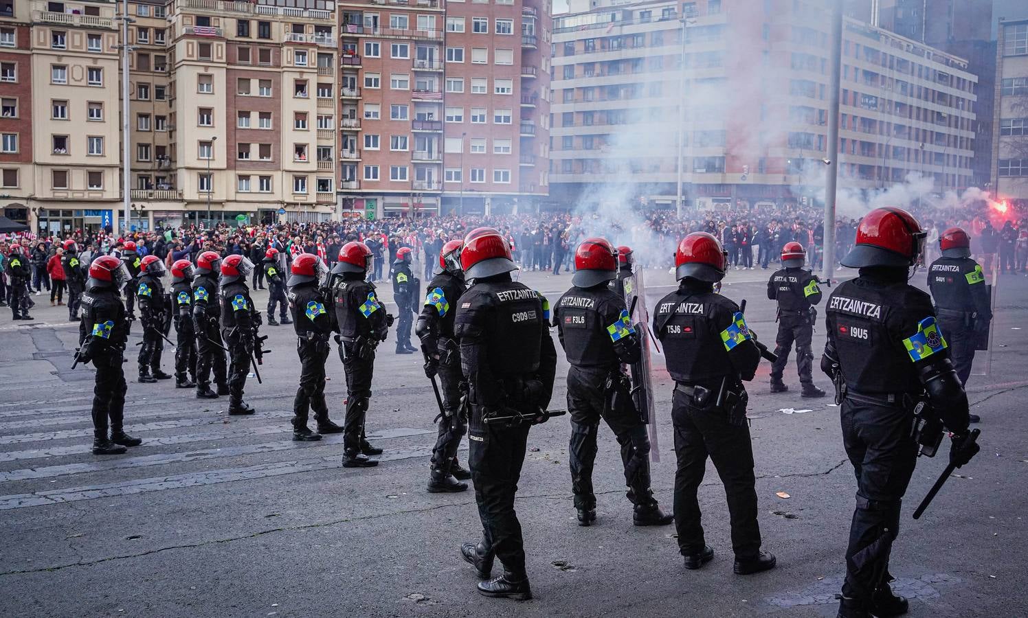 Altercados antes del partido