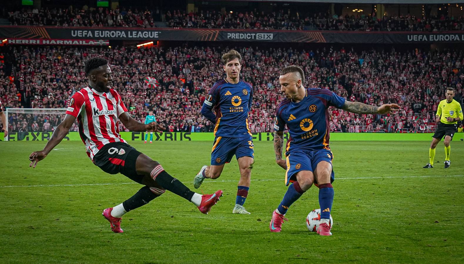 El Athletic-Roma en imágenes