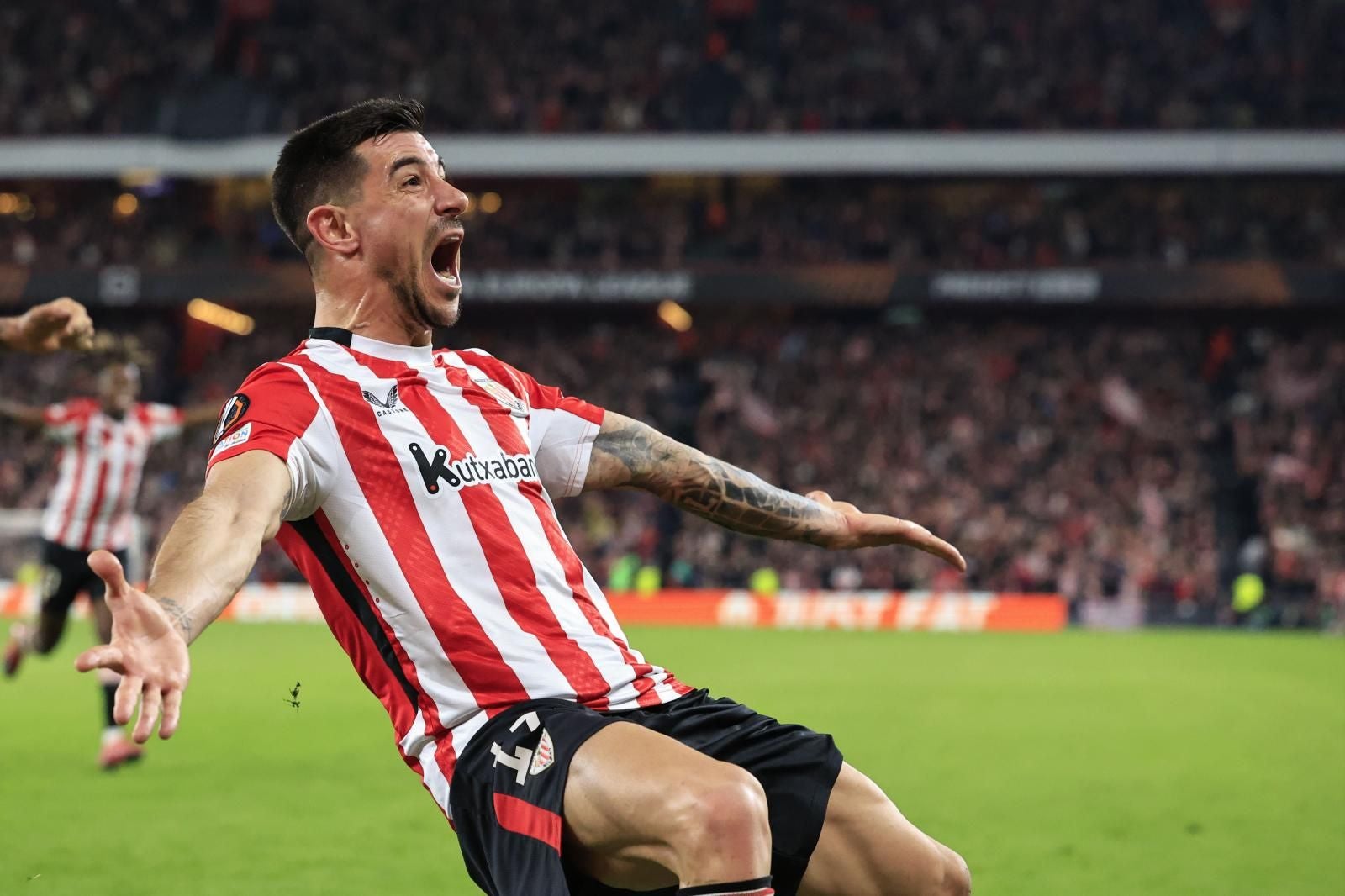 Berchiche, el jugador de los goles de oro que celebra con toda la rabia