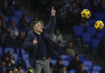 Los elogios del técnico del Sevilla García Pimienta al Athletic: «Es un grande, un histórico»