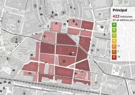 Los 530 edificios del Ensanche de Vitoria suspenden en eficiencia energética y el 60% tiene la peor nota