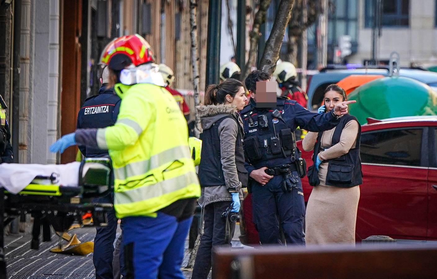 El trágico incendio de Bilbao en imágenes