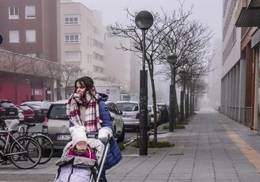 La niebla fue este lunes protagonista en el territorio hasta bien entrado el mediodía.