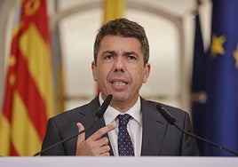 El president de la Generalitat, Carlos Mazón.