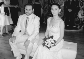 Foto de Ábalos en la boda con su exmujer Carolina, incorporada al informe de la UCO