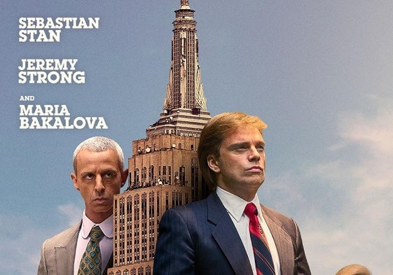 Trumpen jatorriaz hitz egiten digun 'The Apprentice' filmaren azala.